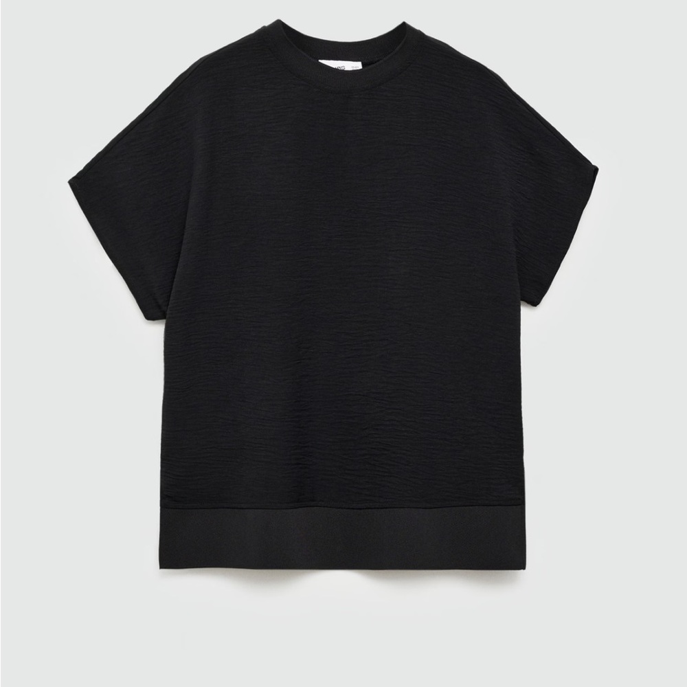Mango Black Women's Top